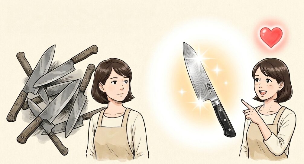 関孫六 ダマスカス 三徳包丁が料理好きに選ばれる理由