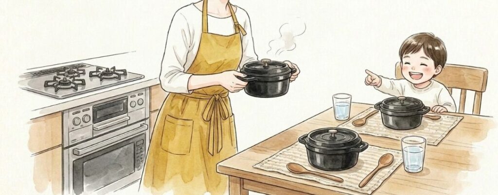 食卓にそのまま出せるおしゃれなデザイン