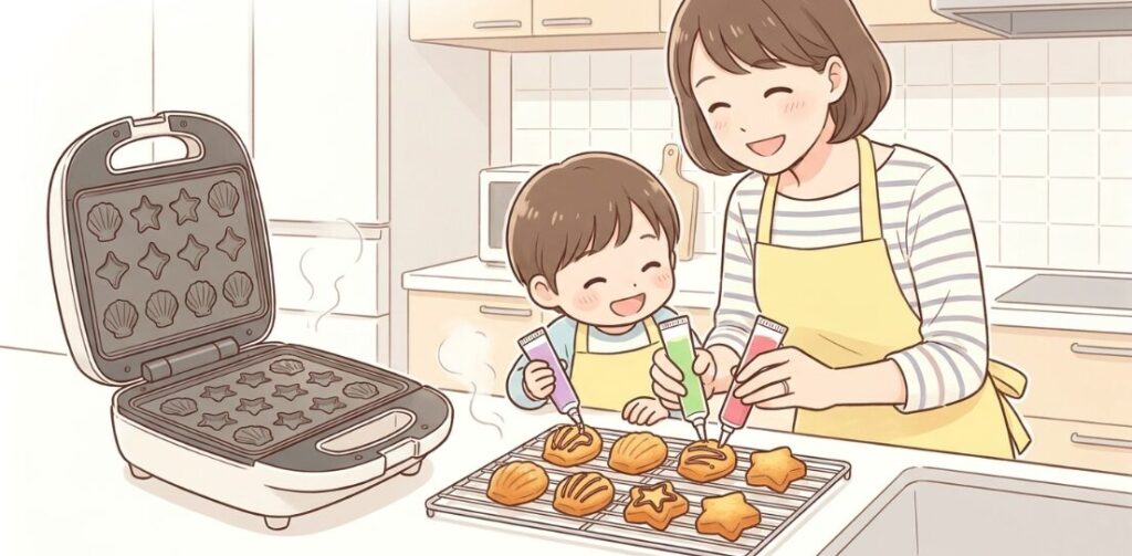 可愛いミニケーキを作るガトー型