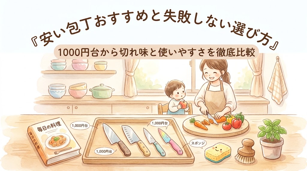 安い包丁おすすめと失敗しない選び方