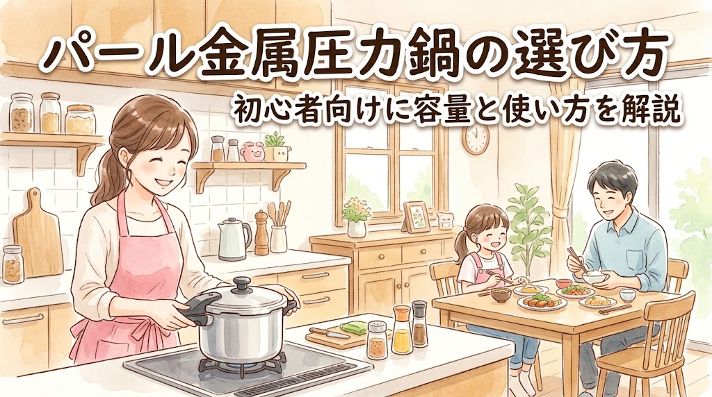 パール金属圧力鍋の選び方
