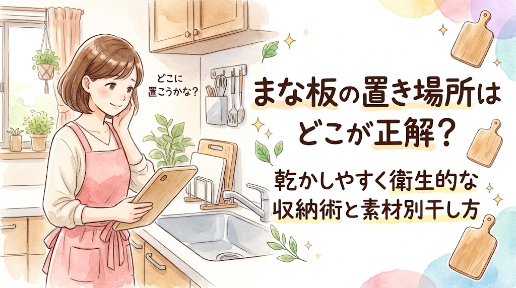 まな板の置き場所はどこが正解？